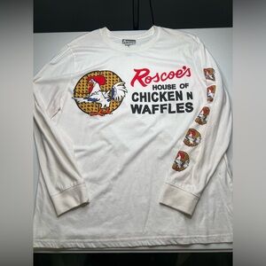 Roscoe’s House Of Chicken Waffles Long Sleeve T-Shirt Worn Once Good Condition